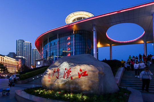 江汉门夜景
