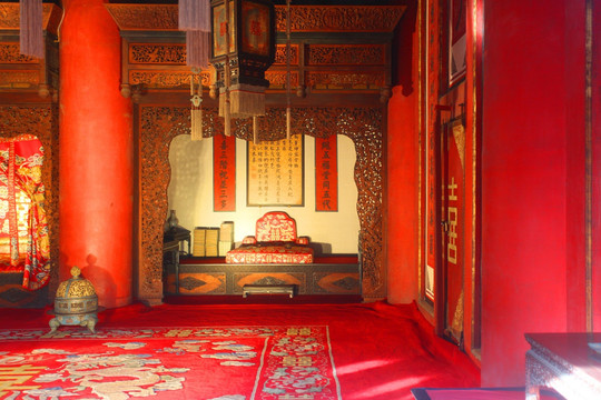 中国 故宫 寝宫