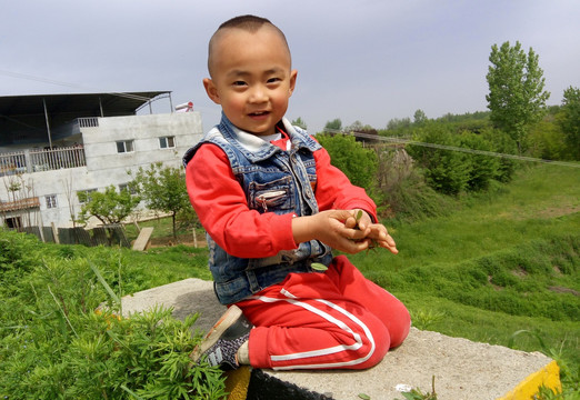 玩耍的小孩