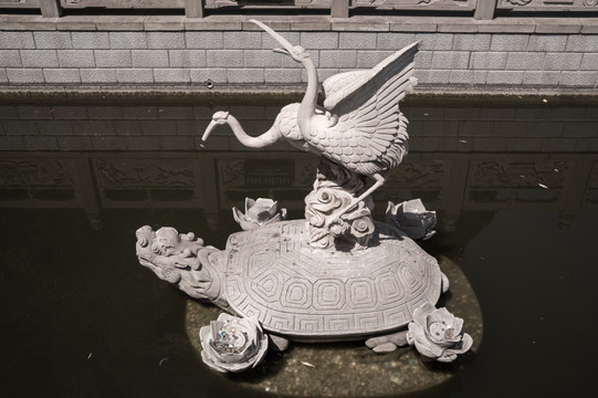 龟鹤雕塑