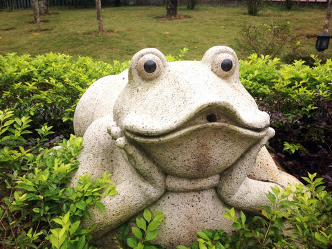 青蛙 雕塑