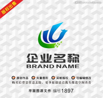 字母WL凤凰科技logo