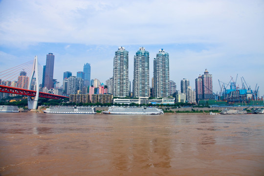 重庆风光 游船