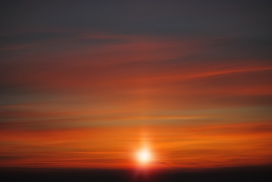 日落天空日出夕阳晚霞