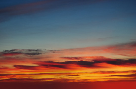 夕阳天空