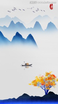 水墨画