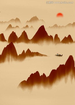 水墨山水
