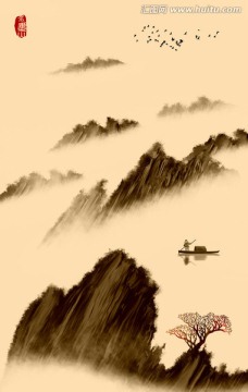 水墨山水