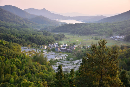 塔川风光