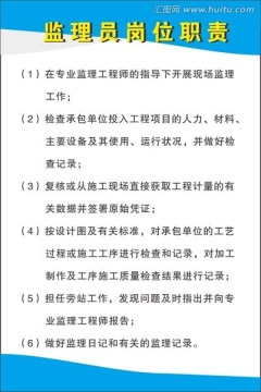 建筑公司展板制度牌背景设计