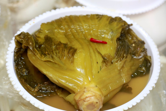 酸菜照片