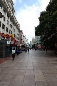 上海 南京路 步行街 商行街