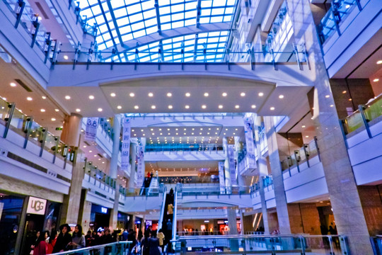 商场内景 购物中心