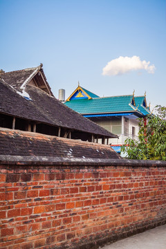曼景坎村傣式民居