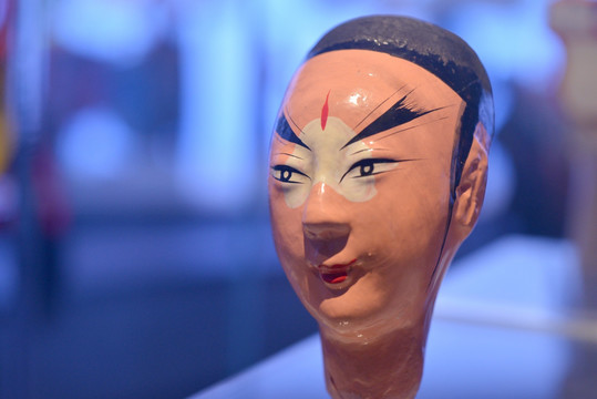 木偶头像造型 脸谱