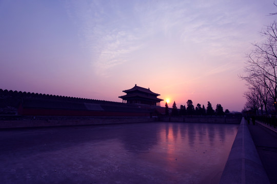北京 皇城 城门