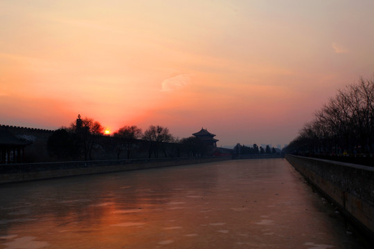 北京 皇城 城墙 故宫