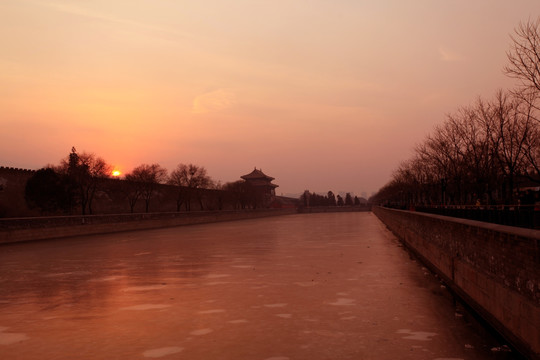 北京 皇城 城墙 故宫 博物院