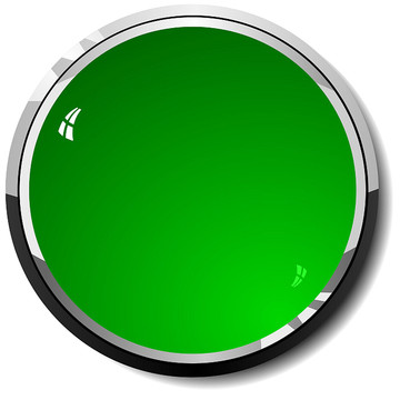 ！olored绿色按钮