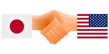 美国和日本的友谊标志