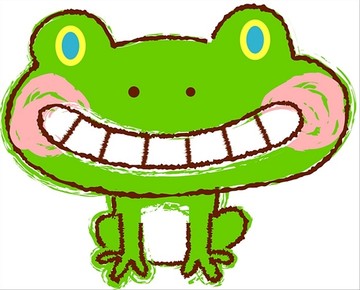 青蛙矢量插画
