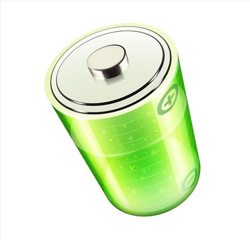 绿色电池图标