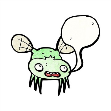卡通动物昆虫插画