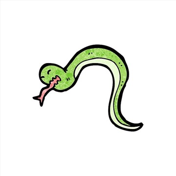 卡通动物蛇