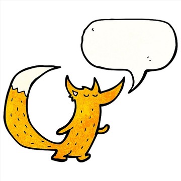 卡通狐狸插画
