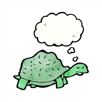 卡通乌龟插画