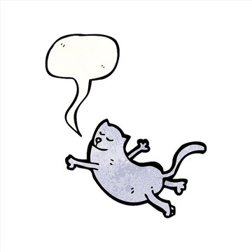 卡通猫咪插画