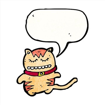 卡通猫咪插画