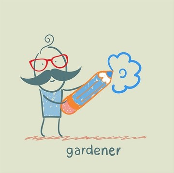 画花园丁