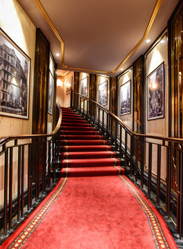 上海百乐门大舞厅的楼梯