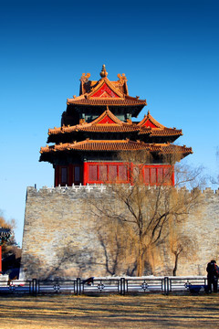 中国 故宫 城墙 世界著名建筑