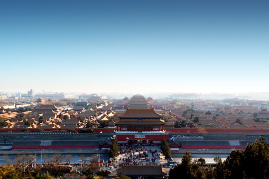 北京城 北京 俯视