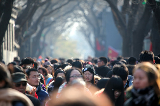 北京 地坛庙会 赶集 地坛公园