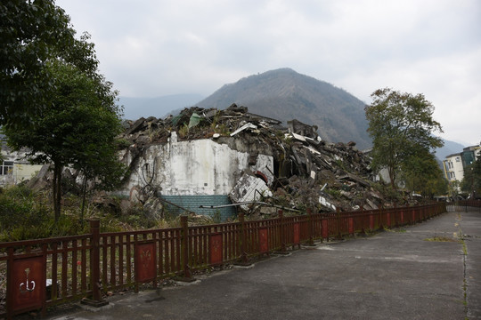 北川废墟