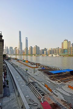 上海老码头 黄浦江 上海码头