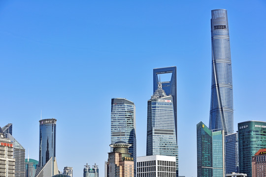 上海中心大厦 上海环球金融中心