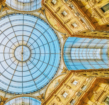 意大利米兰商业街穹顶