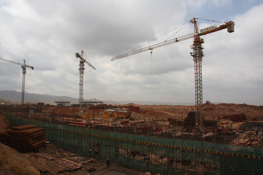 云南昆明新机场建设