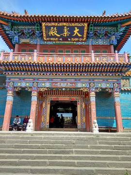 佛教大乐殿，中国古建筑
