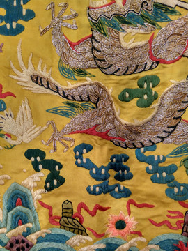 中国古代帝王服饰，龙袍龙尾