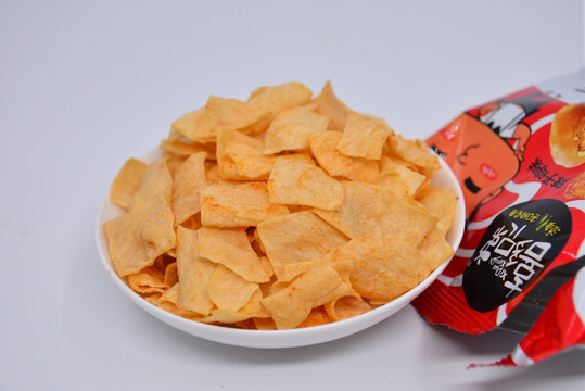 薯片零食高清图片