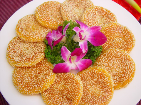 生煎南瓜饼