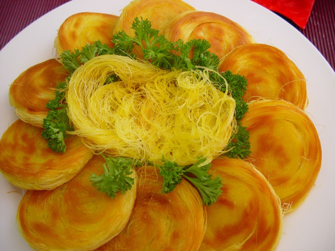 龙须金丝饼