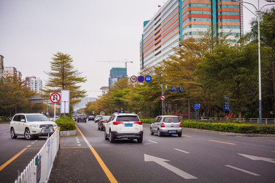 深圳龙岗清林路街景