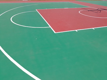 彩色篮球场