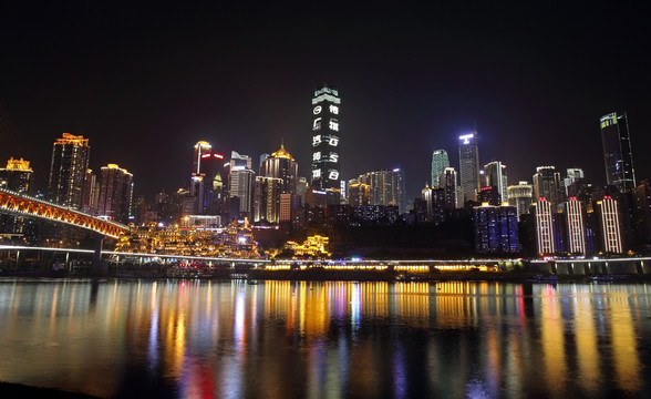 渝中半岛全景
